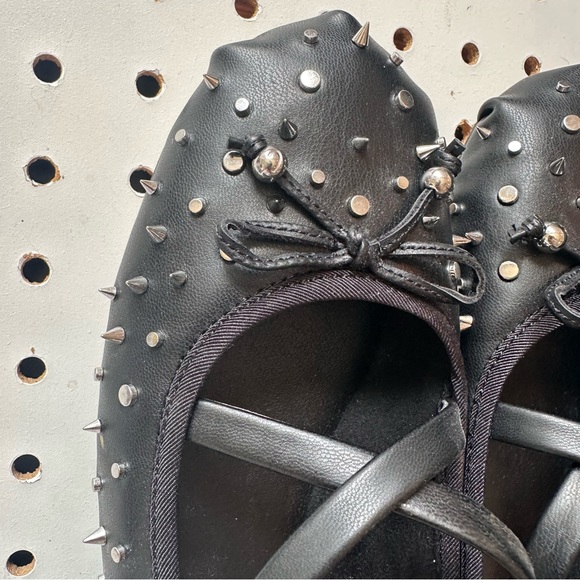 Circus NY By Sam Edelman Zuri Stud Ballet Flat Size 8 New In Box - Picture 5 of 12